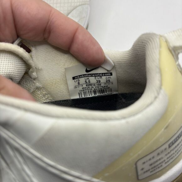 Size 8 - Nike Air VaporMax Run Utility White W - Picture 6 of 10
